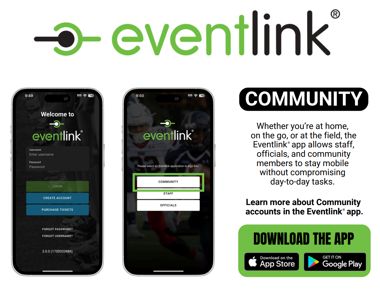 Eventlink instructions image